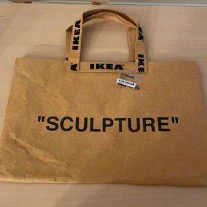Virgil Abloh x IKEA MARKERAD shopping bag